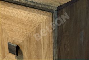 (CubeDesign) Гранёные деревянные ручки в цвет корпуса