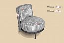 Интерьерное кресло Ливио с эксклюзивным дизайном      2