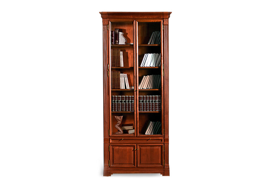 Шкаф комбинированный "Престиж" 33; ГМ 5933; беловежский орех