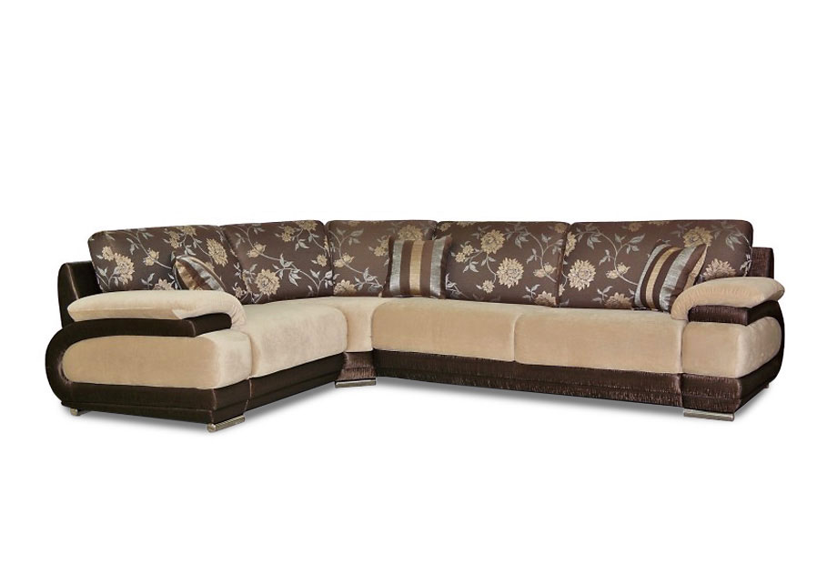 "Валлетта" диван угловой; раскл.; 3ML901R; "Седафлекс-12М" (1350х1980); начальная группа ткани