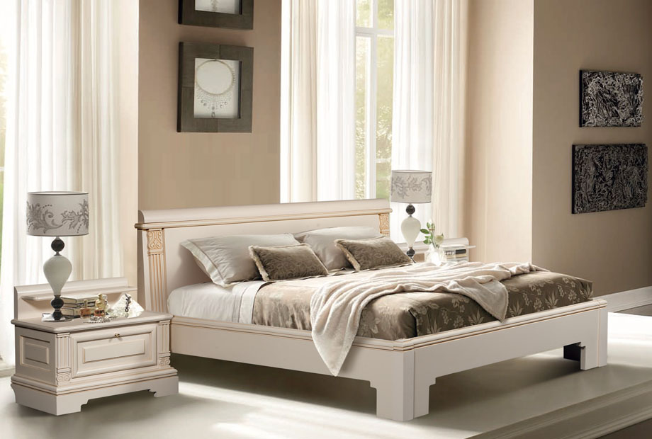 Кровать "Престиж"; без основания, без матраса; ГМ 5981; (1600x2000); беловежский орех