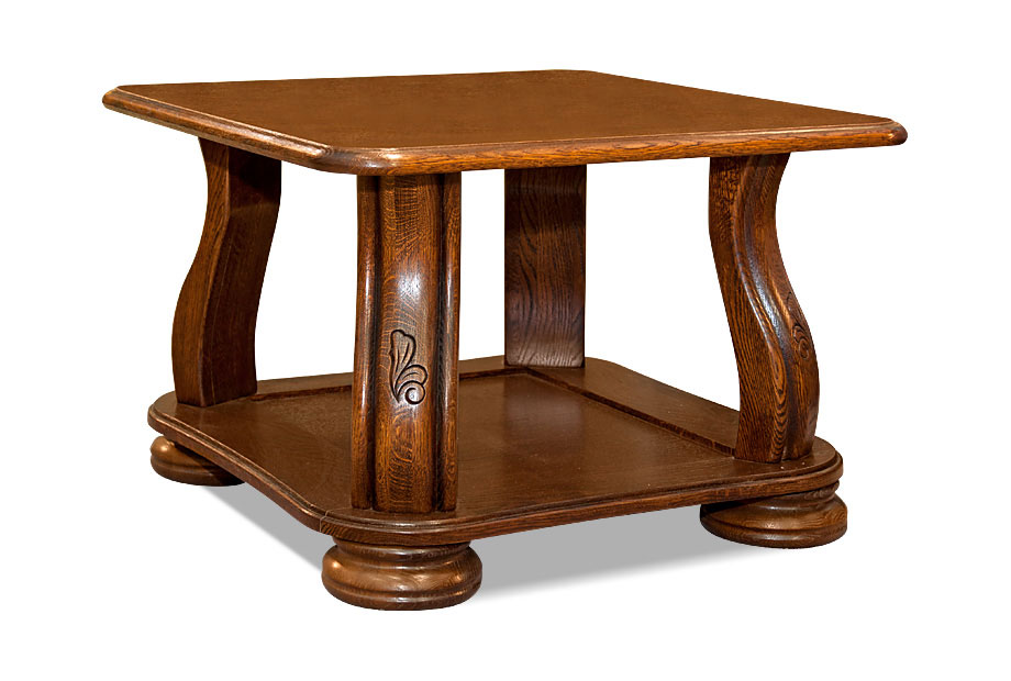 Стол журнальный "Амадей" (квадратный); орех