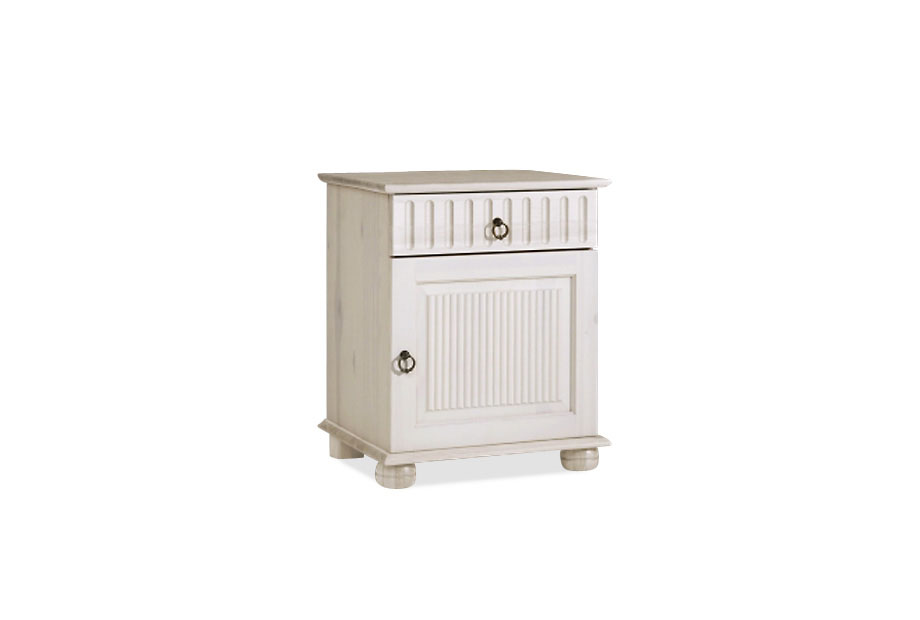 Тумба прикроватная "Хельсинки-11"; белый воск