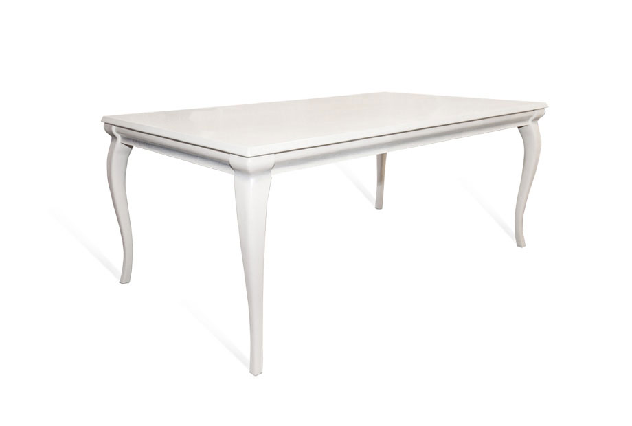 Стол обеденный "Луиза"; нераскл.; коньяк с серебряной патиной