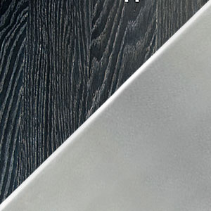 чёрный дуб, металл сатин