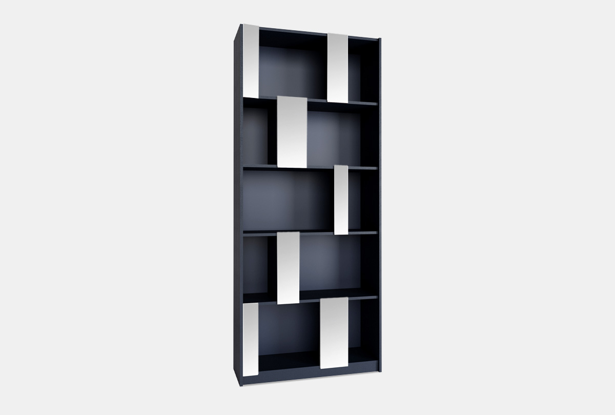 Стеллаж "Сакраменто" 100 (с зеркалами)