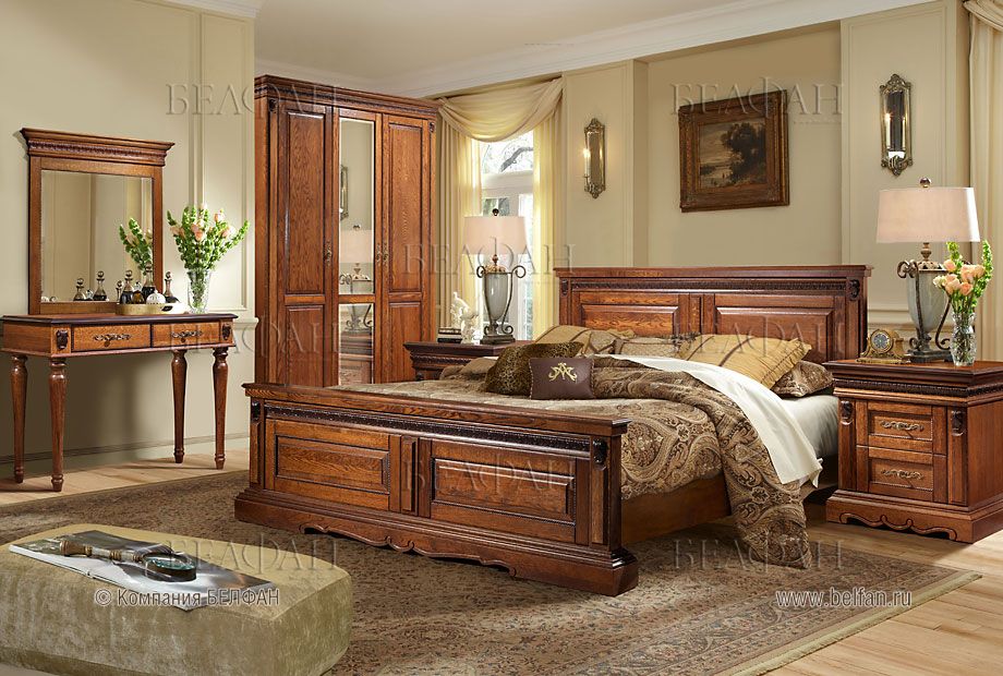Мебель для спальни в классическом стиле: советы по выбору и варианты интерьера