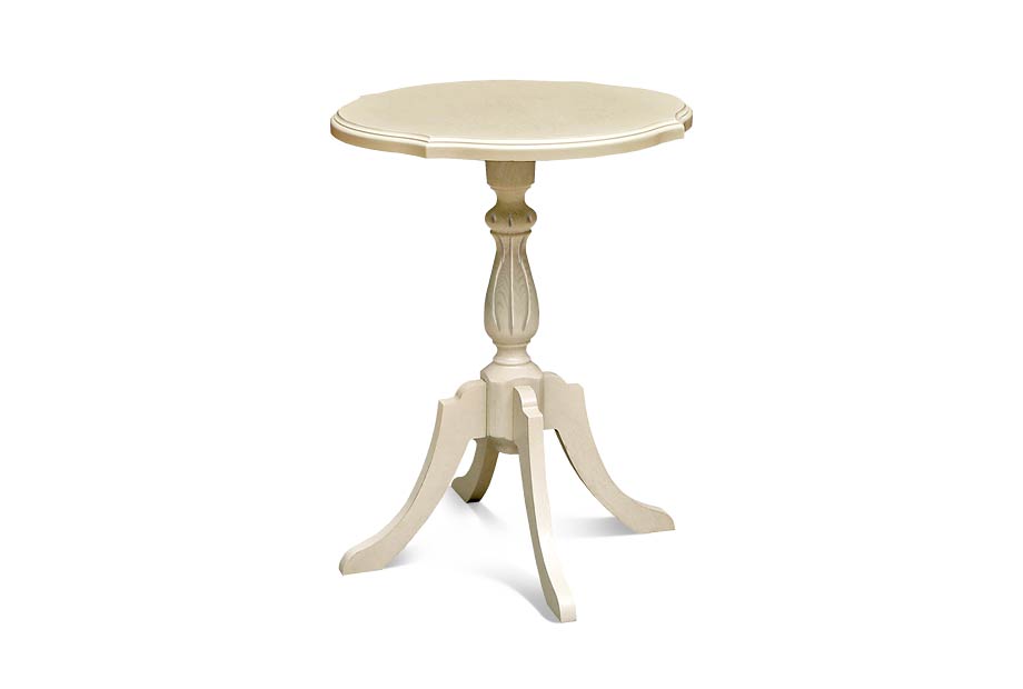 Стол журнальный "Верди Люкс 22К"; слоновая кость