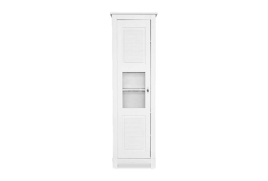 Шкаф для посуды "Рауна" 10; белый воск