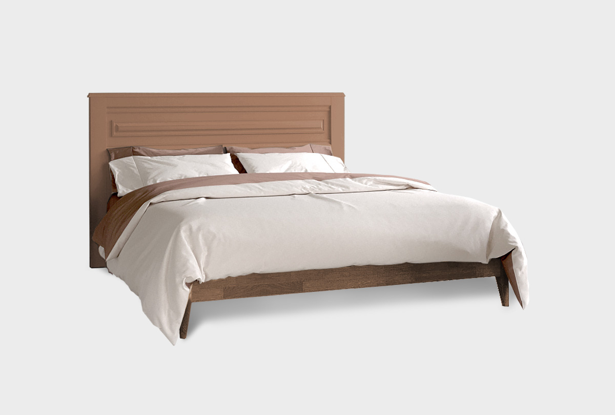 Кровати из массива на ножках