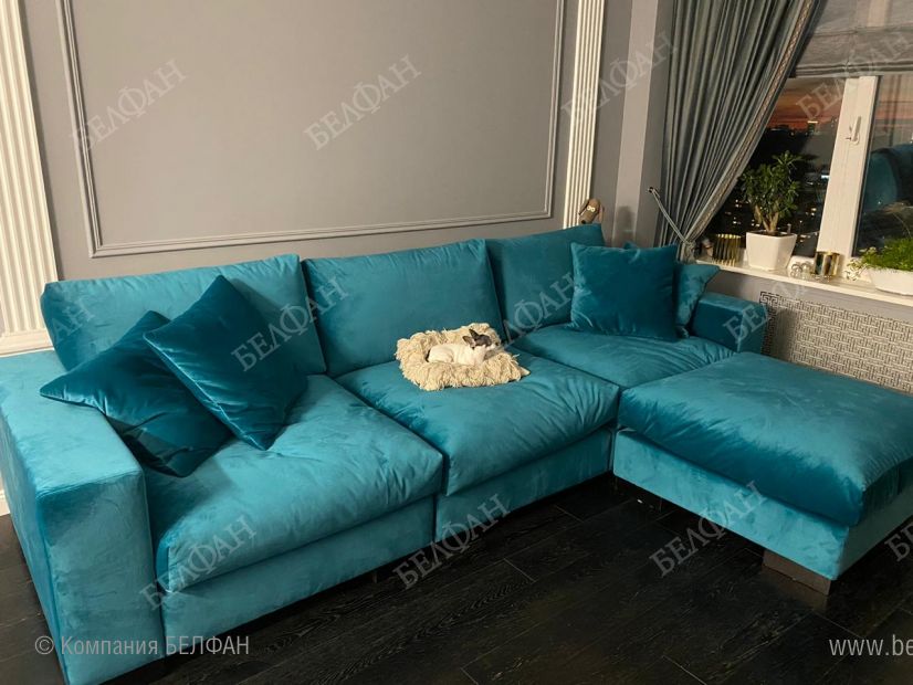 "Lofft" диван индивидуальной модификации. Фотографии клиентов. 1