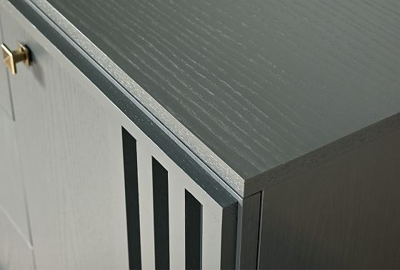 Комод "Чикаго" (3 ящика) массив и шпон дуба 11