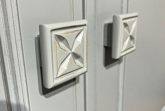 Шкаф для одежды 3-х дверный "Brianson" массив и шпон дуба, МДФ 5