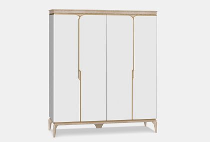 Шкаф для одежды 4-х дверный "Алекса"