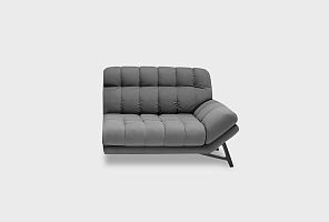 "Space" секция одноместная с подлокотником  1R