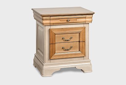 Тумба прикроватная "Оливия"; *ММ-347-03; пудра
