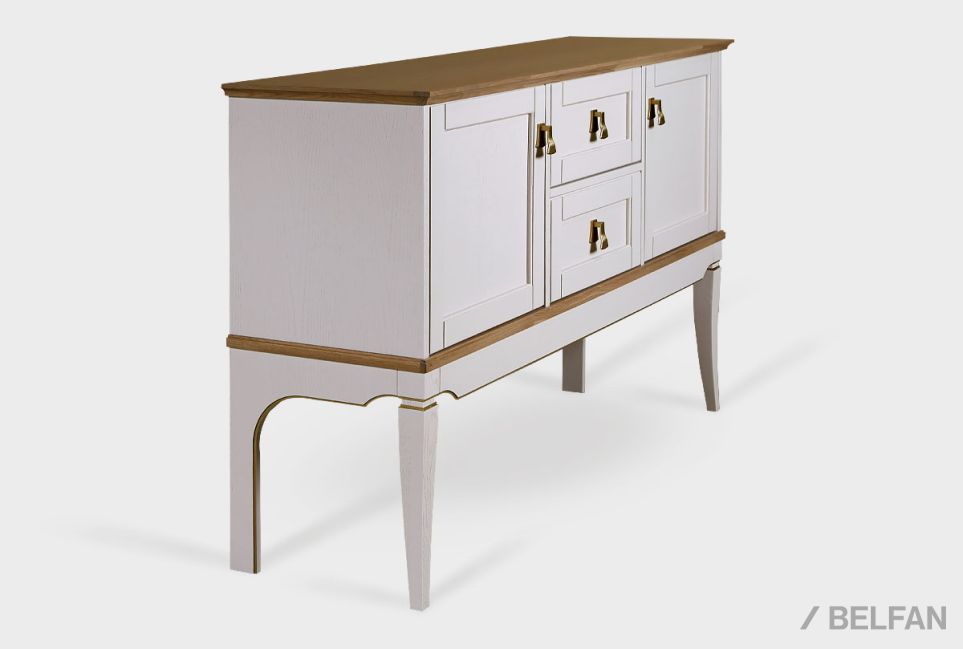 Тумба "Стюарт" массив и шпон дуба 4