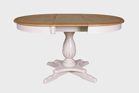 Стол обеденный "Оливия" (круглый) массив и шпон ольхи 8