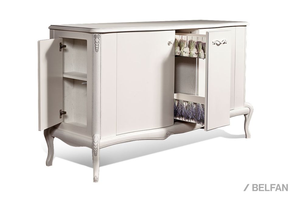 Тумба "Fleuron" массив и шпон бука 3