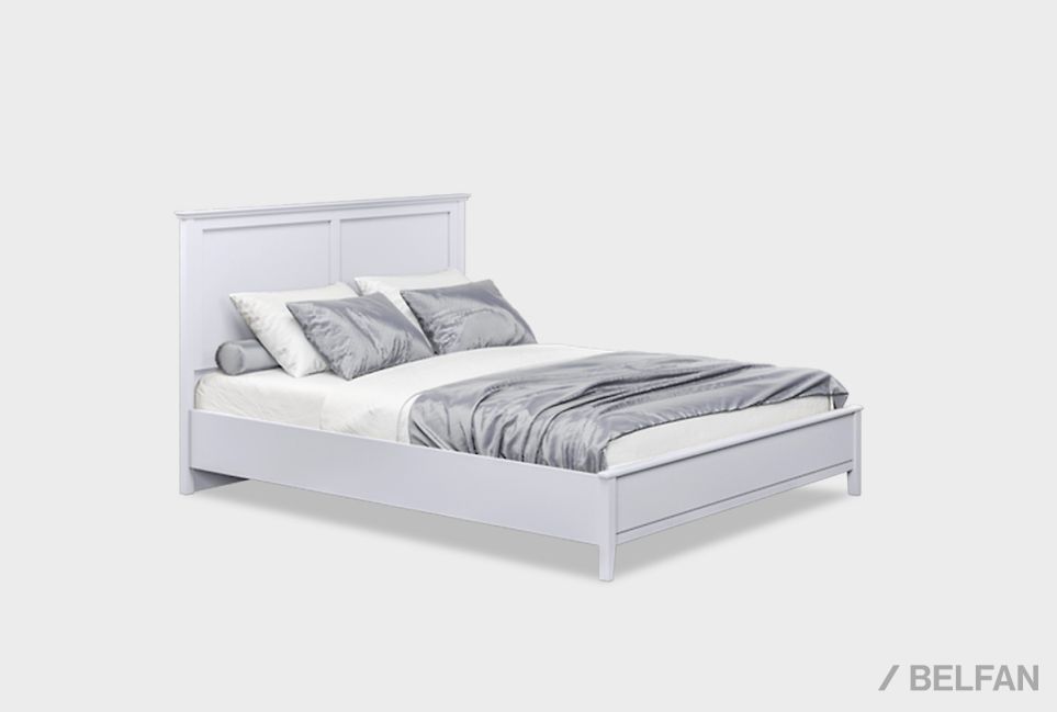 Кровать "Адель" массив ольхи, МДФ 1