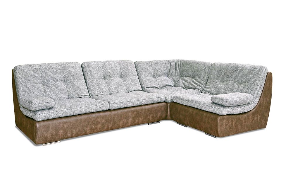 "Милфорд" диван угловой; раскл.; 03+10+90+30М+03; Пума (3050х1320); начальная группа ткани