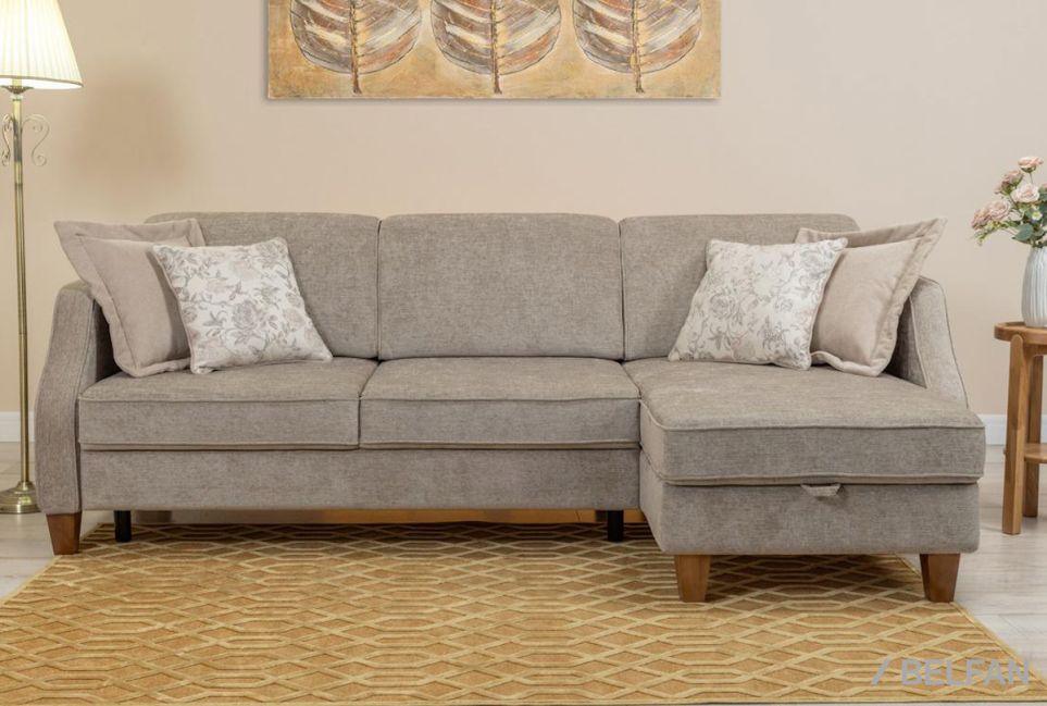 "Gabrisa" диван с оттоманкой массив бука 4