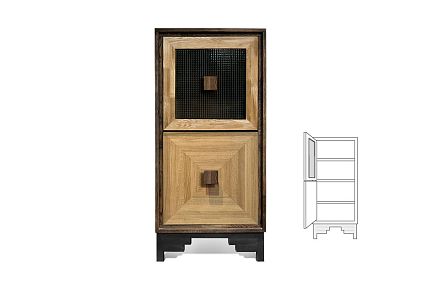 Тумба высокая "Cube Design" 2