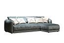 "Kassel" диван с оттоманкой; раскл.; 2ML6MR; Выкатной Roll-out (1350правый; Tiffany 12+Tiffany 02 (гр.Т6/МТХ)