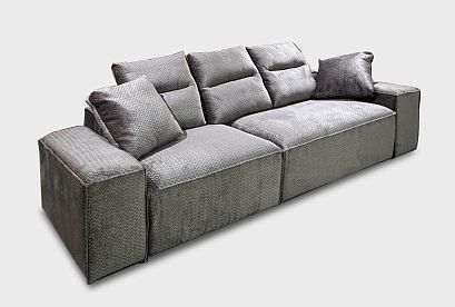 "Хьюго" диван 3-х местный; раскл.; 03+10М+20М+03; "Тик-так" (2230x1530); Romeo 20 (гр. 2/Турция)