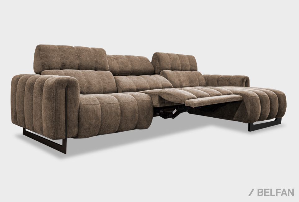 "Genesi" диван с оттоманкой 1