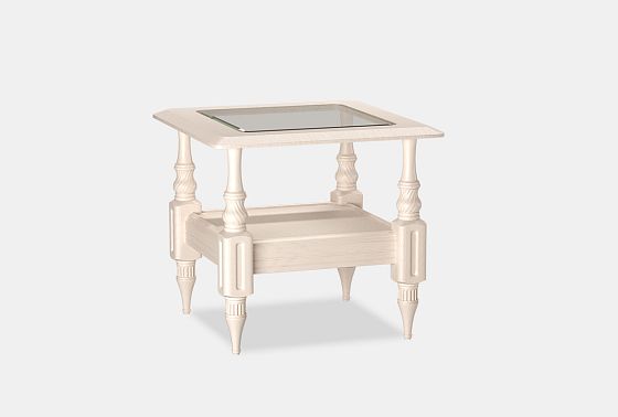 Стол журнальный "Престиж" 11 массив и шпон берёзы 2