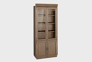 Шкаф 2-х дверный со стеклом "Тэфи"