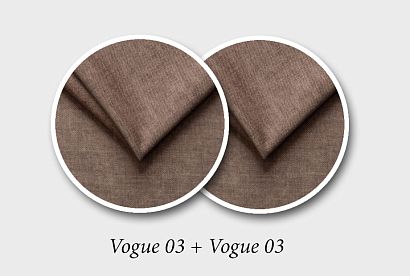 "Рошель" кушетка; нераскл.; OL; орех светлый Е-50А; Vogue 03 (38540(0))+Vogue 03 (38540(0)); (гр.1) МТХ