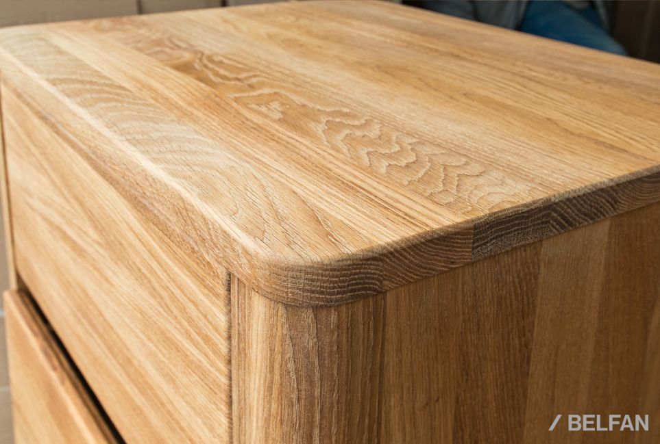 Комод "Норд" (высокий) массив дуба 5