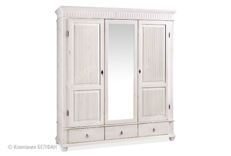 Шкаф "Хельсинки-3-SP-GT" массив сосны 1