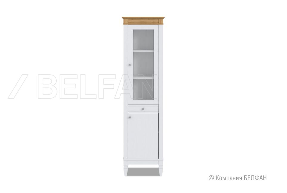 Стеллаж "Ольса" 101/110 (правый) массив сосны 2