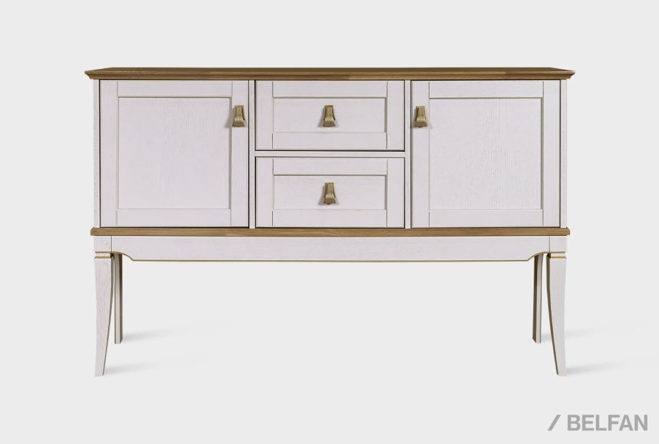 Тумба "Стюарт" массив и шпон дуба 2