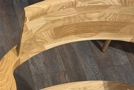 Стул "Страсбург" с подлокотниками массив берёзы 8