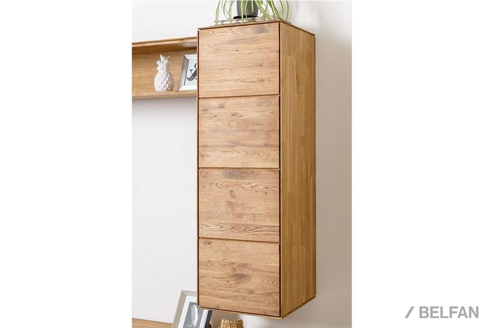 Шкаф навесной "Гринвуд" (правый) массив дуба 11