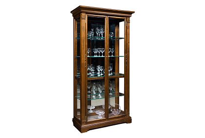 Шкаф с витриной "Престиж" 3