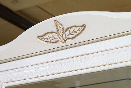 Шкаф с витриной 1-но дв. "Трио" (левый)