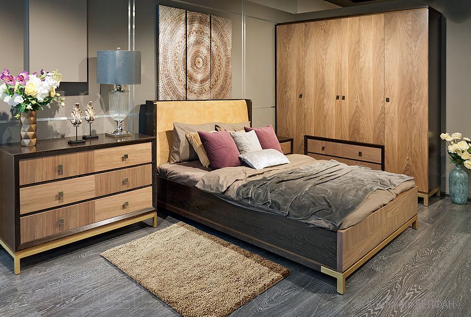 Кровать "Stella" 160 шпон ореха 3