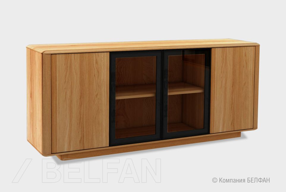 Тумба 4-х дв."Origin" массив дуба 1