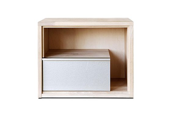 Тумба прикроватная "Manhattan" 2 (ящик слева) массив дуба 3