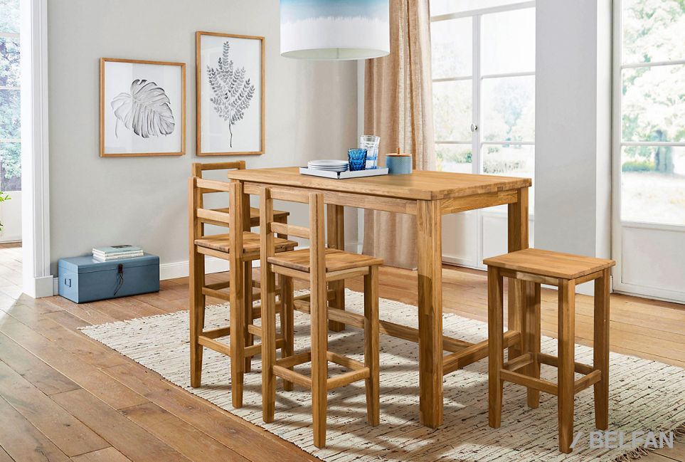 Стул барный "Берген" П массив дуба 3