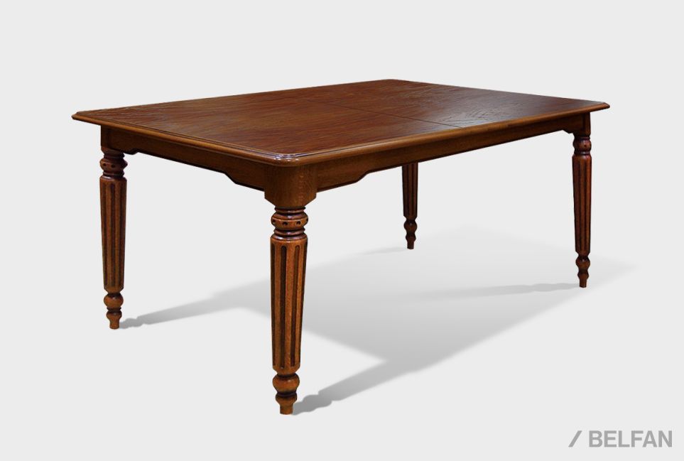 Стол обеденный "Давиль" массив и шпон дуба 1