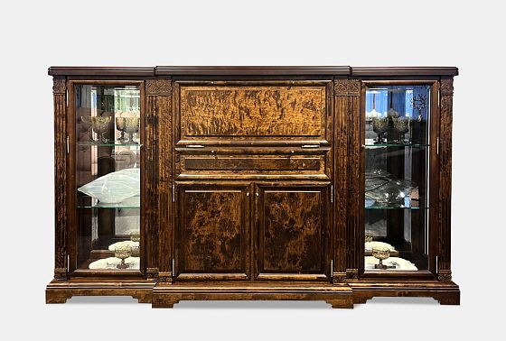 Тумба "Престиж" массив и шпон берёзы 4