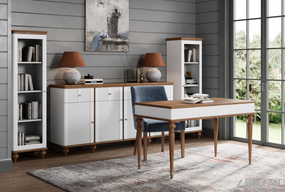 Стол письменный "Рандеву" 003 массив сосны 4