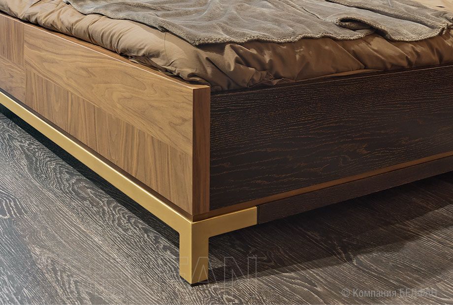 Кровать "Stella" 160 шпон ореха 2