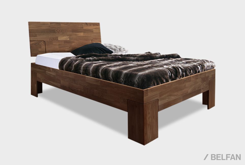 Кровать "Берген" С массив дуба 1